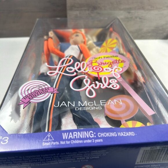 Lollipop Girls Brigette Doll 2002 Jan McLean Designs #706204 - New In Box - Picture 5 of 6